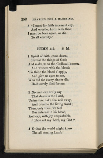 Thumbnail for A Collection of Chippeway and English hymns - Image 268
