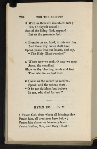 Thumbnail for A Collection of Chippeway and English hymns - Image 295
