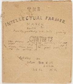 Thumbnail for The intellectual farmer, March - Image 1