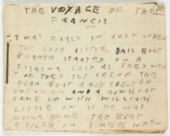 Thumbnail for The voyage of the Francis - Image 1