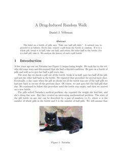 Thumbnail for A drug-induced random walk