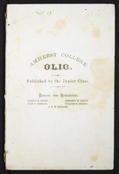 Thumbnail for Amherst College Olio 1867 - Image 1
