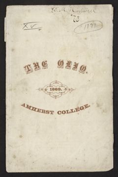 Thumbnail for Amherst College Olio 1871 - Image 1