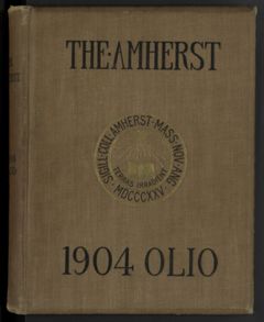 Thumbnail for Amherst College Olio 1904 - Image 1