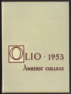 Thumbnail for Amherst College Olio 1953 - Image 1