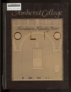 Thumbnail for Amherst College Olio 1994 - Image 1
