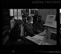 Thumbnail for Photographs of library instruction in Robert Frost Library, 1989 February - Image 1