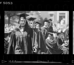 Thumbnail for Photographs of the 172nd Commencement ceremony, 1993 May 23 - Image 1