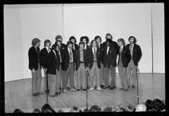 Thumbnail for Photographs of the Zumbyes performing in Buckley Recital Hall, 1973 May - Image 1