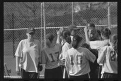 Thumbnail for Photographs of a softball game, 1997 May - Image 1