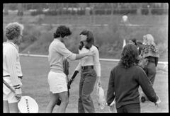 Thumbnail for Photographs of the crowd at a football scrimmage, 1973 September 15 - Image 1