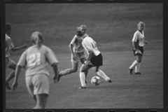Thumbnail for Photographs of an Amherst College versus Tufts University soccer game, 2000 October - Image 1
