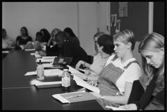 Thumbnail for Photographs of class taught by Jeffrey Ferguson in session, 1988 October - Image 1