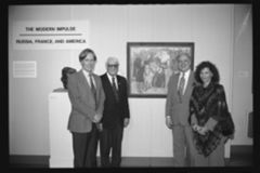 Thumbnail for Photographs of an art exhibit opening in Mead Art Museum, 1994 October - Image 1
