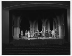 Thumbnail for Photographs of Saint Joan in Kirby Theater, 1962 - Image 1