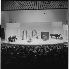 Thumbnail for Photographs of Madama Butterfly in Arms Music Center, 1968 May 15 - Image 1