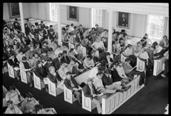 Thumbnail for Photographs of Commencement rehearsal, 1971 June 3 - Image 1