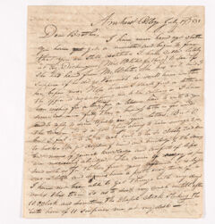 Thumbnail for Sidney Brooks letter to Obed Brooks, Jr., 1838 July 19 - Image 1