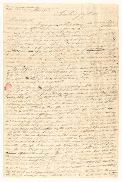 Thumbnail for Sidney Brooks letter to Obed Brooks, Jr., 1839 July 10 - Image 1