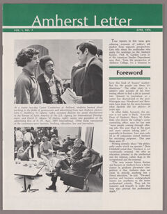 Thumbnail for Amherst letter, 1976 June - Image 1