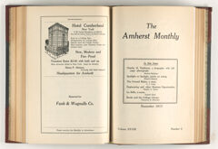 Thumbnail for Amherst monthly, 1913 November - Image 1