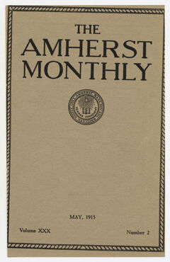 Thumbnail for The Amherst monthly, 1915 May - Image 1