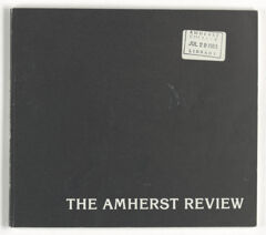 Thumbnail for The Amherst review, 1983 - Image 1