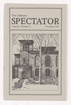 Thumbnail for The Amherst spectator, 1985 November - Image 1
