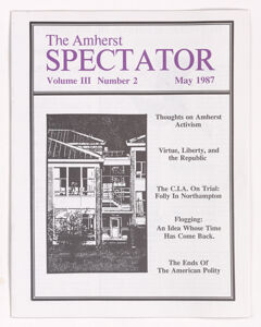 Thumbnail for The Amherst spectator, 1987 May - Image 1