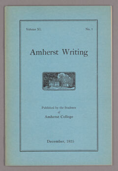 Thumbnail for Amherst writing, 1925 December - Image 1