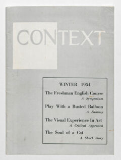 Thumbnail for Context, 1954 winter - Image 1