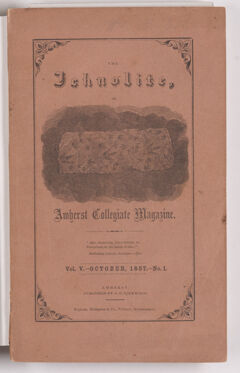Thumbnail for The ichnolite, 1857 October - Image 1