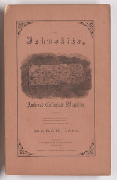 Thumbnail for The ichnolite, 1858 March - Image 1