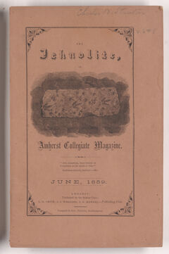 Thumbnail for The ichnolite, 1859 June - Image 1