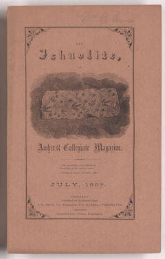 Thumbnail for The ichnolite, 1859 July - Image 1