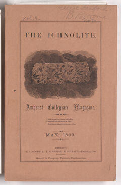 Thumbnail for The ichnolite, 1860 May - Image 1