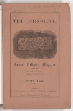 Thumbnail for The ichnolite, 1860 June - Image 1