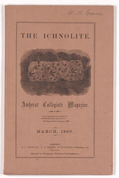 Thumbnail for The ichnolite, 1860 March - Image 1