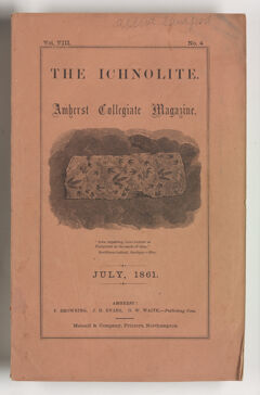 Thumbnail for The ichnolite, 1861 July - Image 1