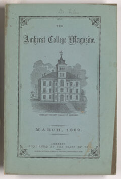 Thumbnail for The Amherst College magazine, 1862 March - Image 1