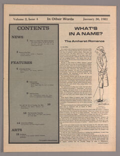 Thumbnail for In other words, 1981 January 30 - Image 1