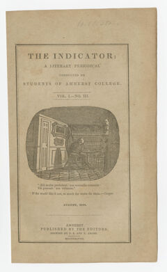Thumbnail for The indicator, 1848 August - Image 1