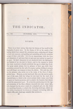 Thumbnail for The indicator, 1850 October - Image 1