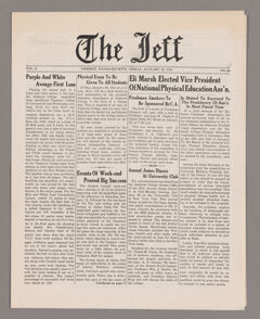 Thumbnail for The Jeff, 1945 January 19 - Image 1