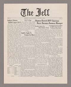 Thumbnail for The Jeff, 1945 January 26 - Image 1