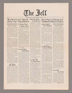 Thumbnail for The Jeff, 1945 March 16 - Image 1