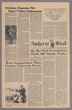 Thumbnail for The Amherst stud, 1971 October 21 - Image 1