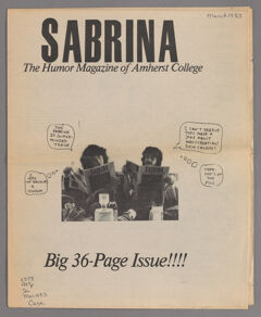 Thumbnail for Sabrina, 1983 March - Image 1