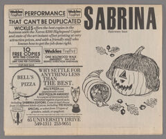 Thumbnail for Sabrina, 1983 October - Image 1