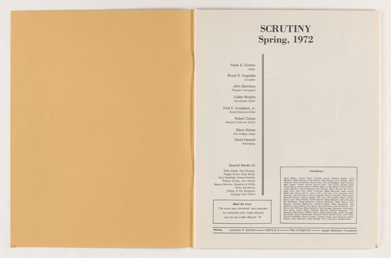 Thumbnail for Scrutiny, 1972 spring - Image 2